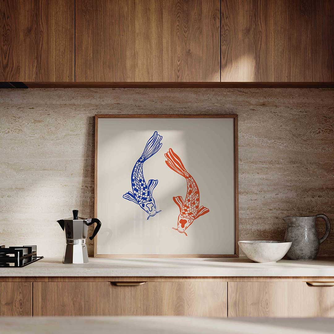 Koi vissen Poster