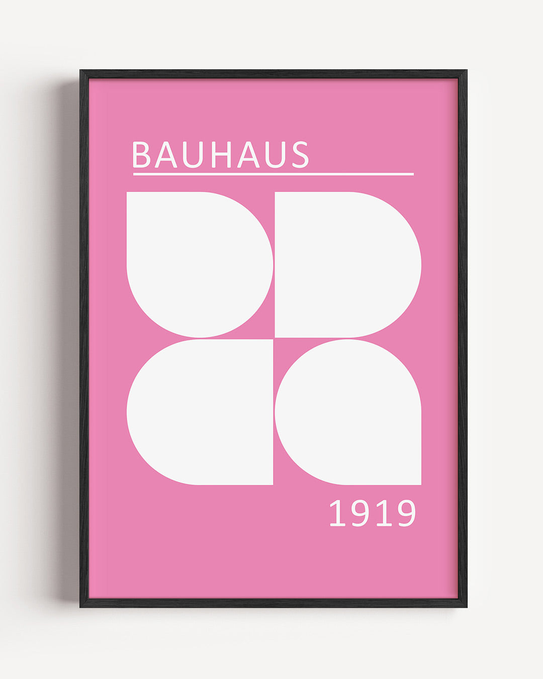 Vormen en kleurvlakken Poster