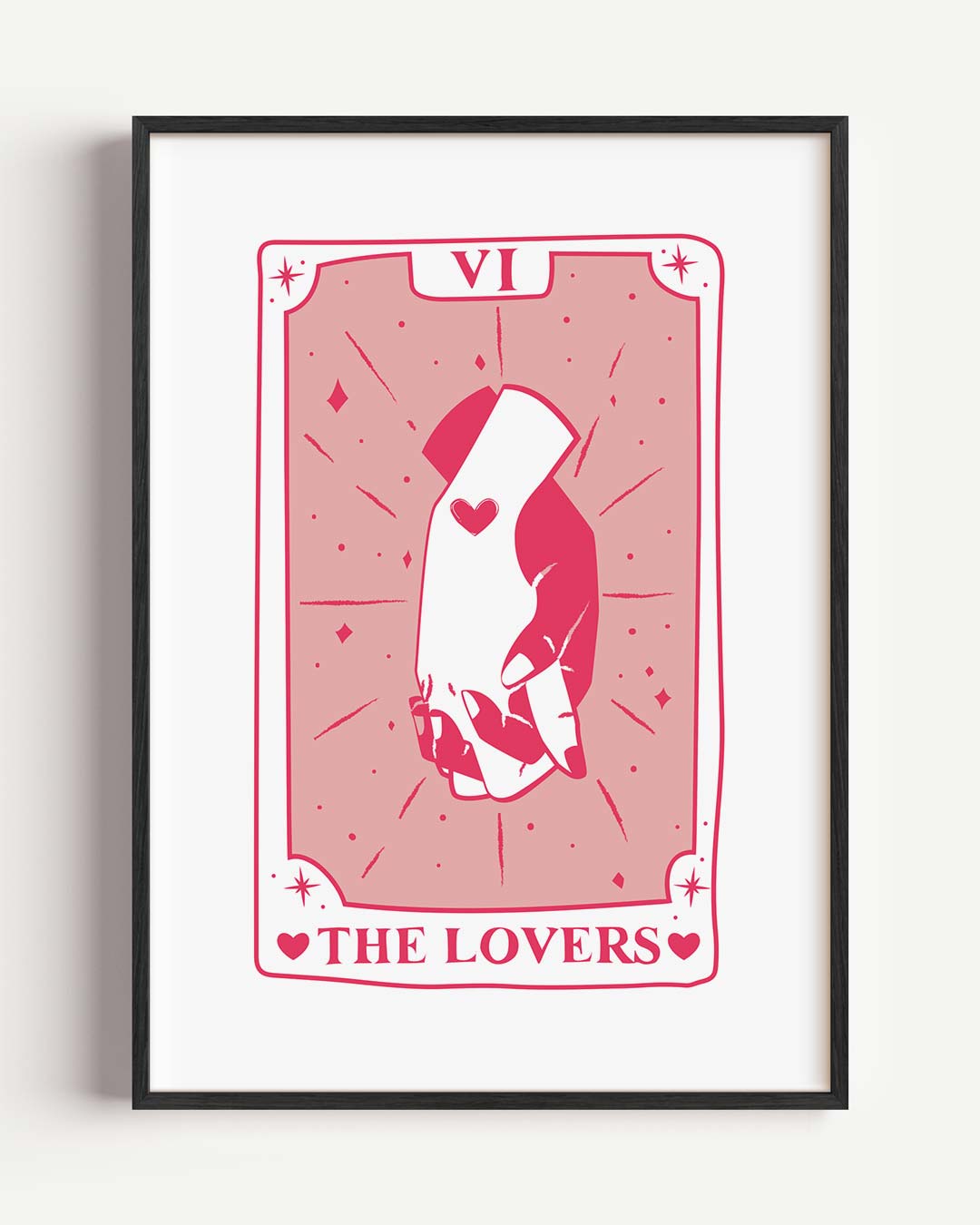 Liefdeskoppel Tarot Poster-WallArtistic