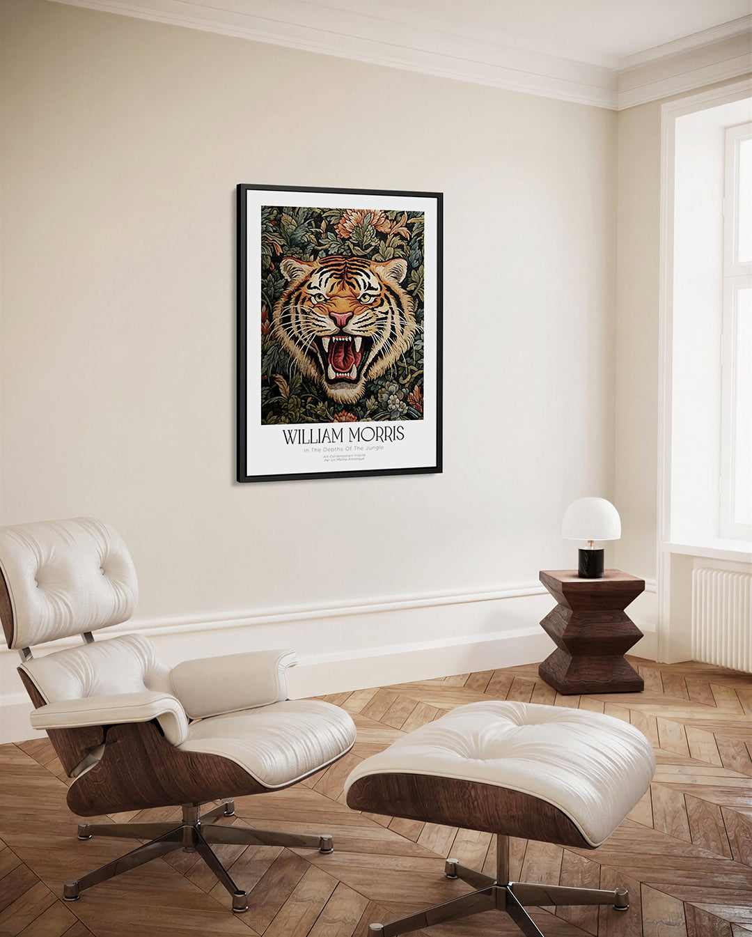 Tijger in jungle Kunstwerk