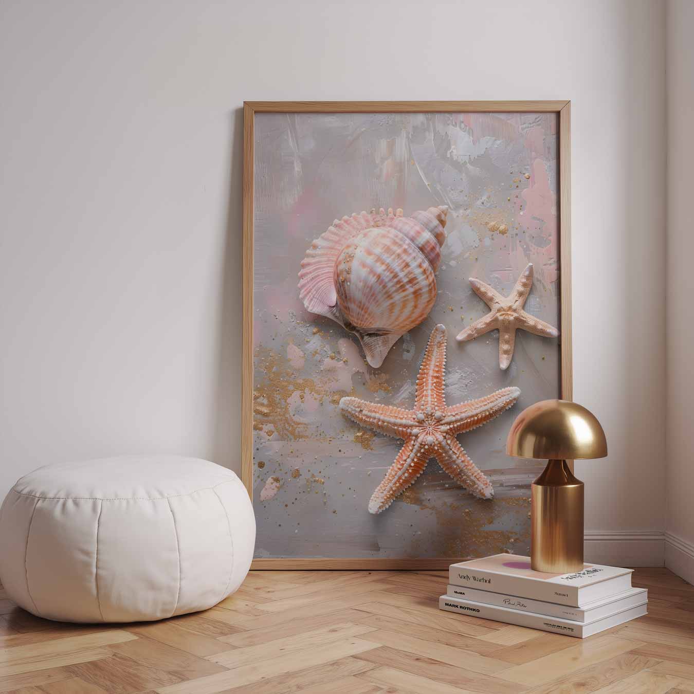 Strandvibes Wanddecoratie Poster-WallArtistic