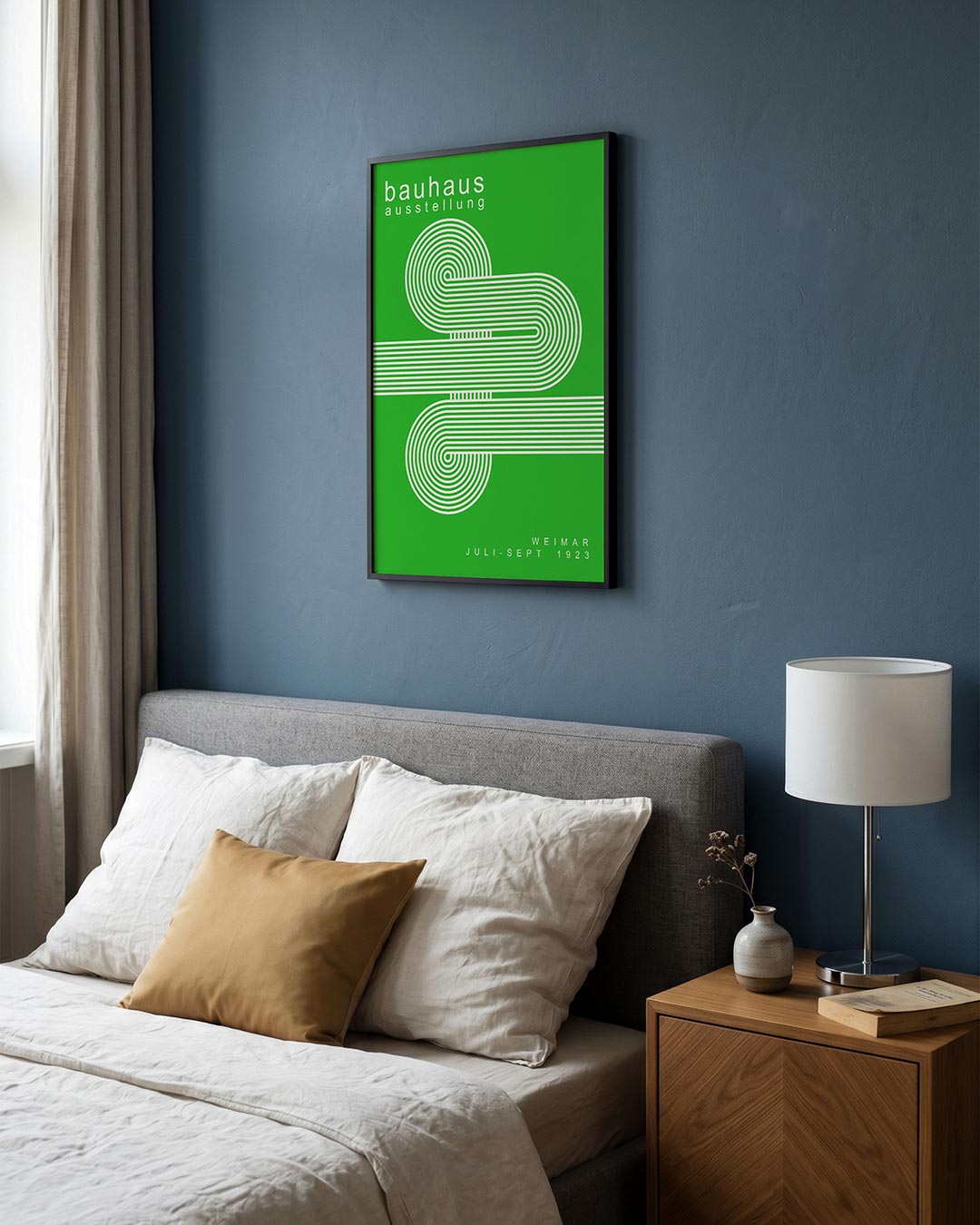 Lijnen en kleurvlakken Poster