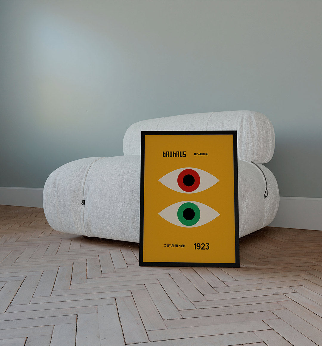 Oogvormen en kleur Poster