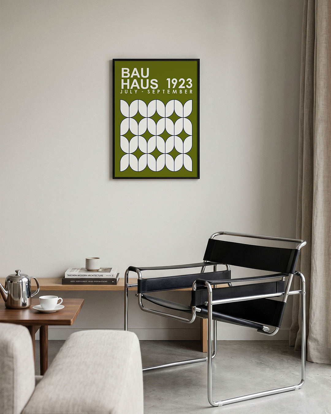 Vormritme en kleur Poster