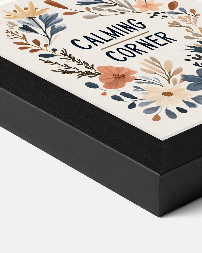 Calming Corner Bloemenposter-WallArtistic