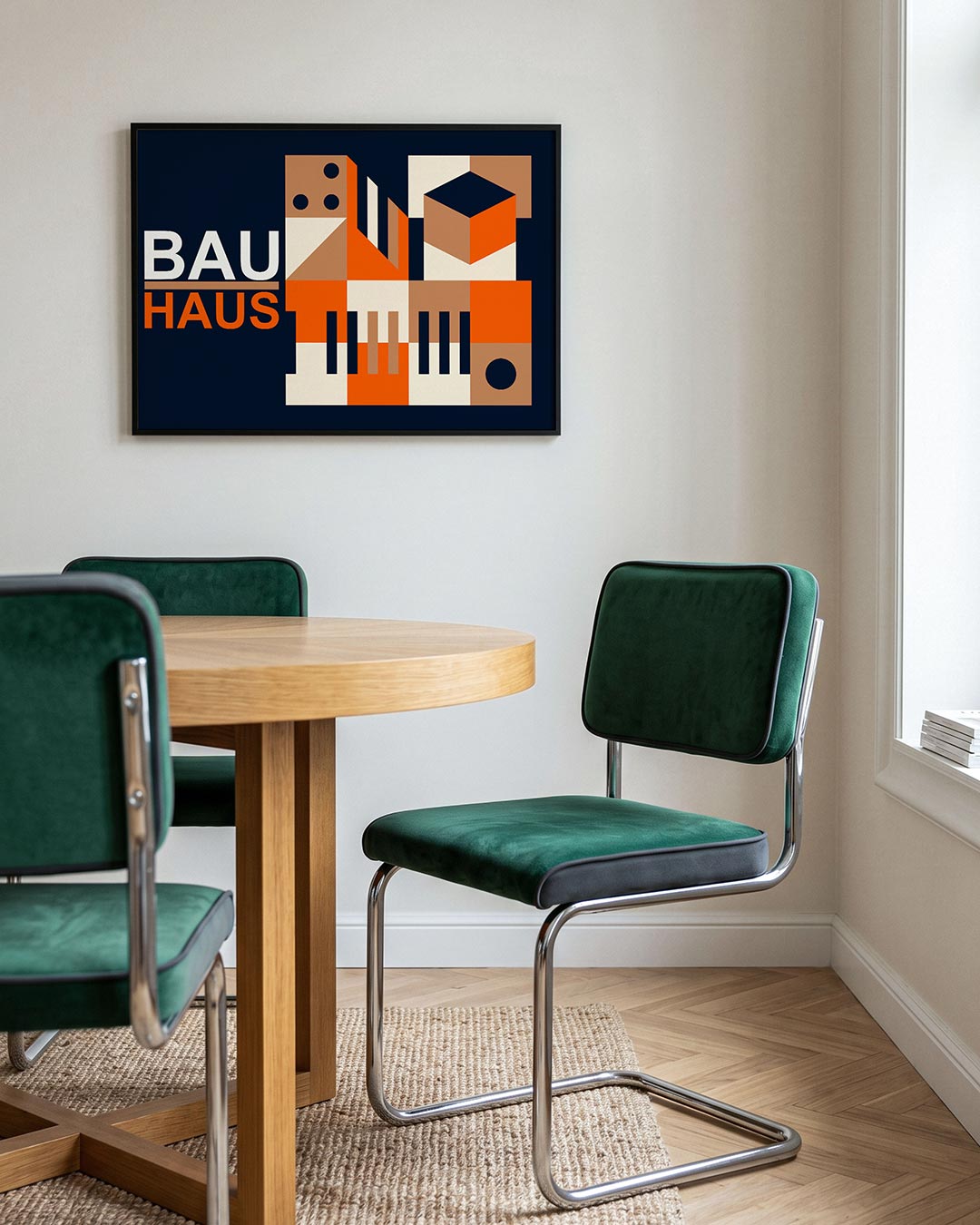 Vormen en vlakkenspel Poster