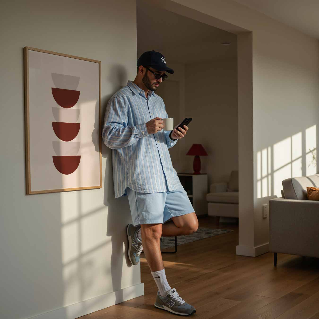 Moderne Geometrische Kunstposter-WallArtistic