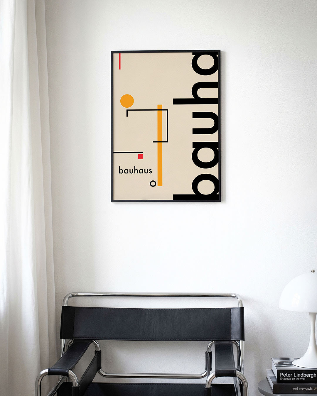 Lijnen en kleurvlakken Poster