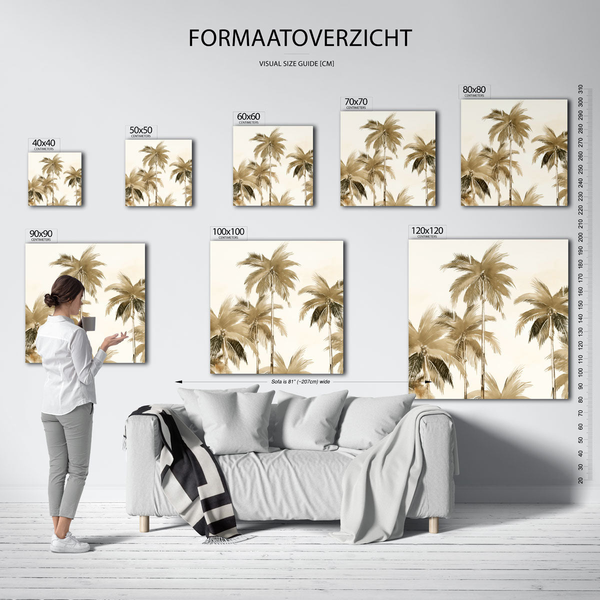 Palmbomen Poster