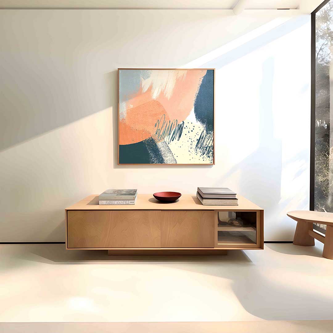 Abstracte vormen Poster