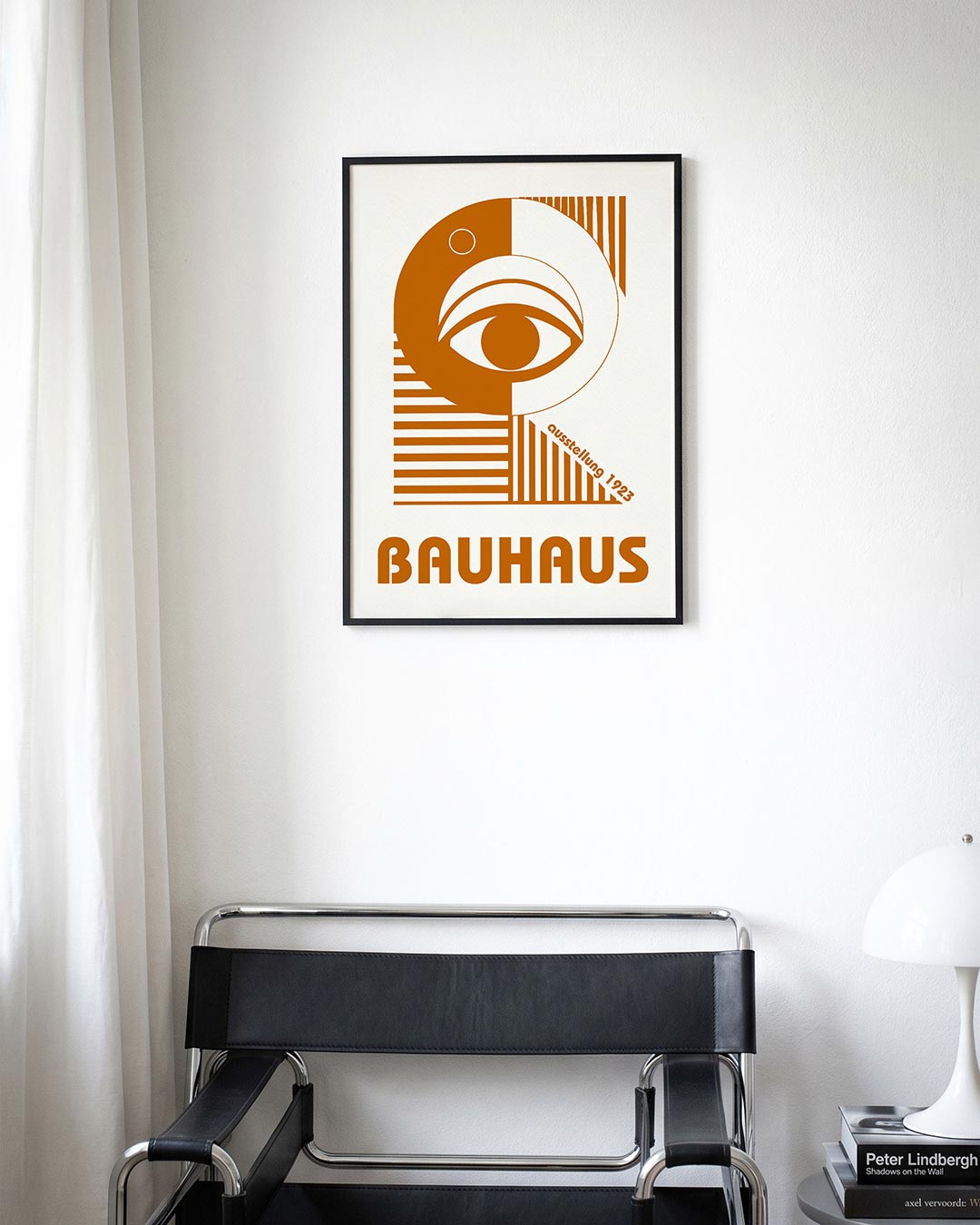 Oog en lijnen Poster
