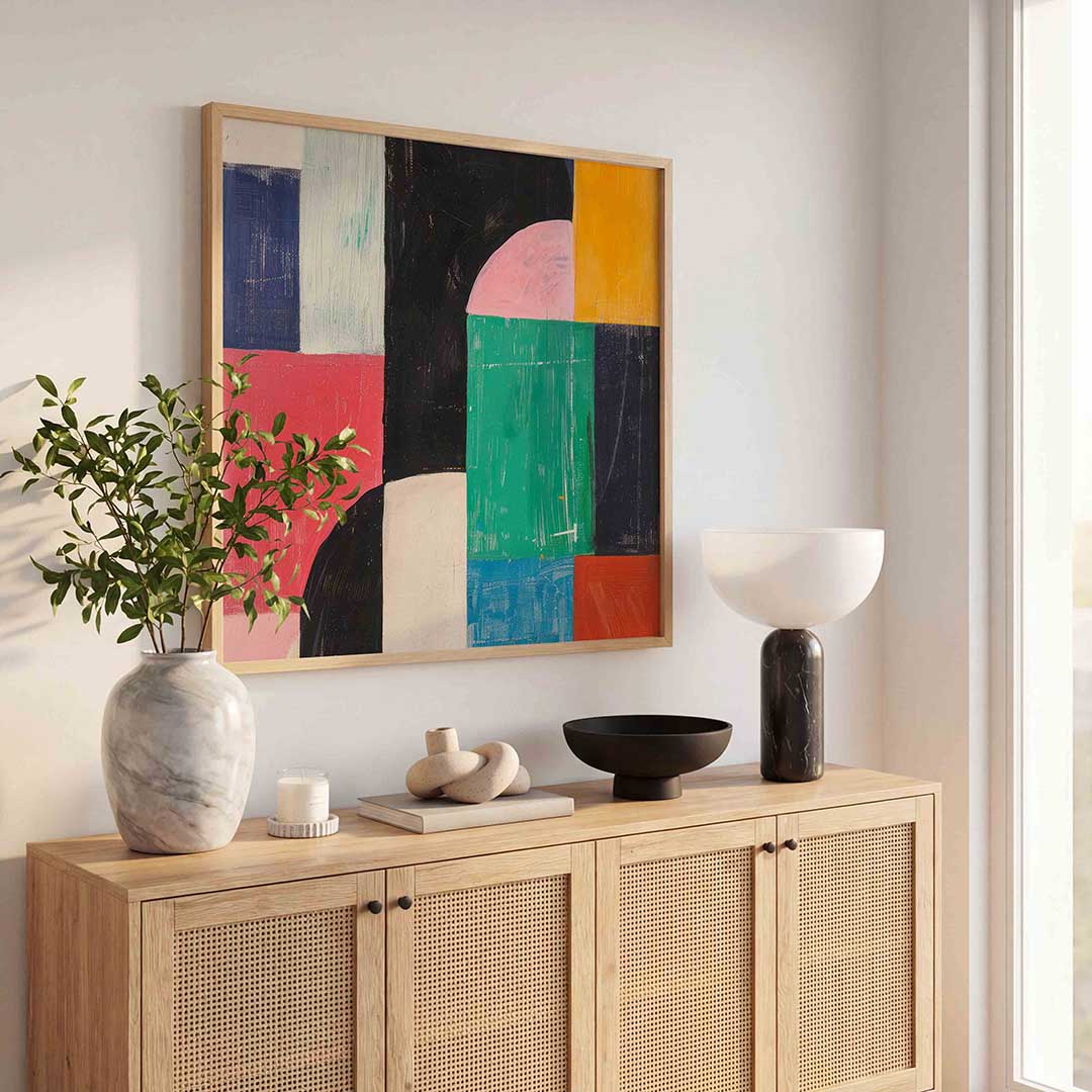 Geometrische vormen Poster