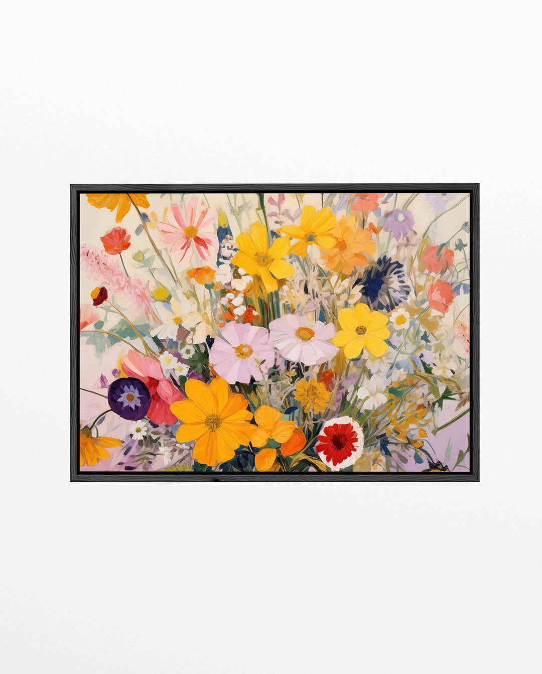 Bloemenexplosie Kunstwerk