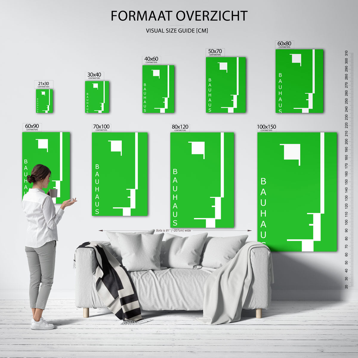 Vorm en kleur Poster