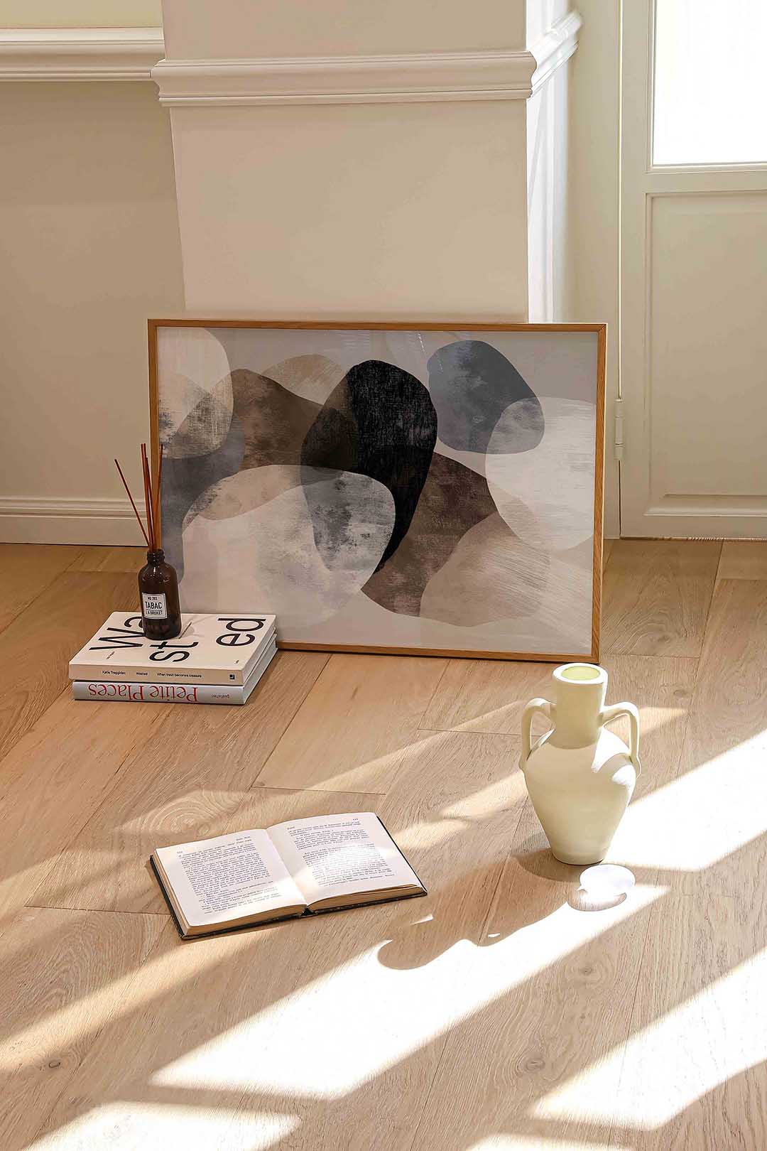 Abstracte vormen Poster