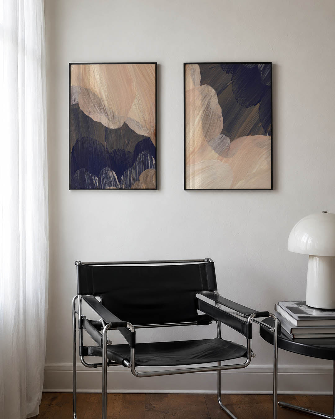 Kleurvlakken en lijnen Posterset