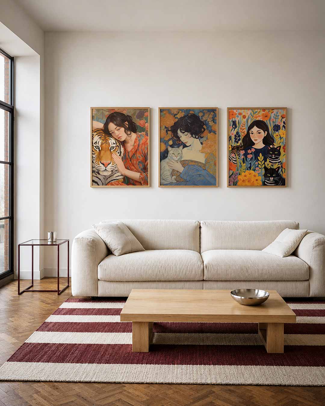 Dierlijke harmonie Posterset