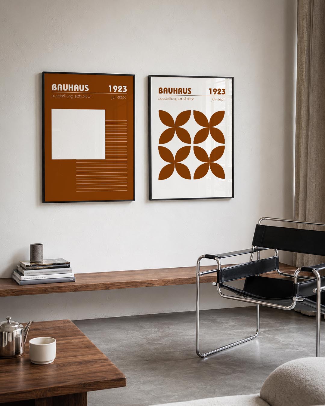 Lijnen en vlakkenspel Postersets