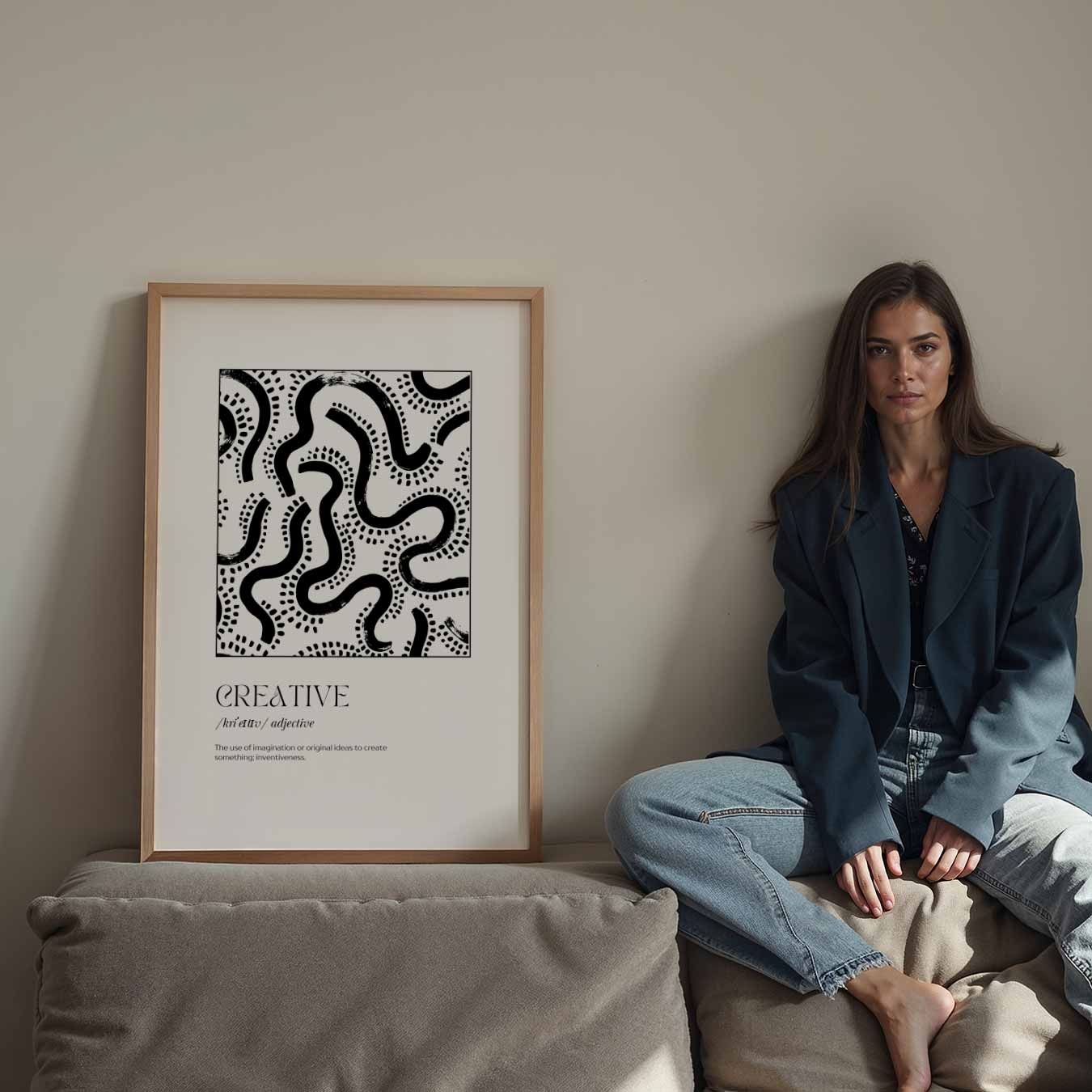 Creatieve Inspiratie Poster-WallArtistic
