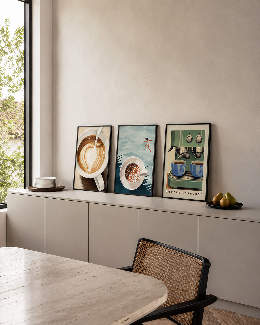 Koffiehart Posterset