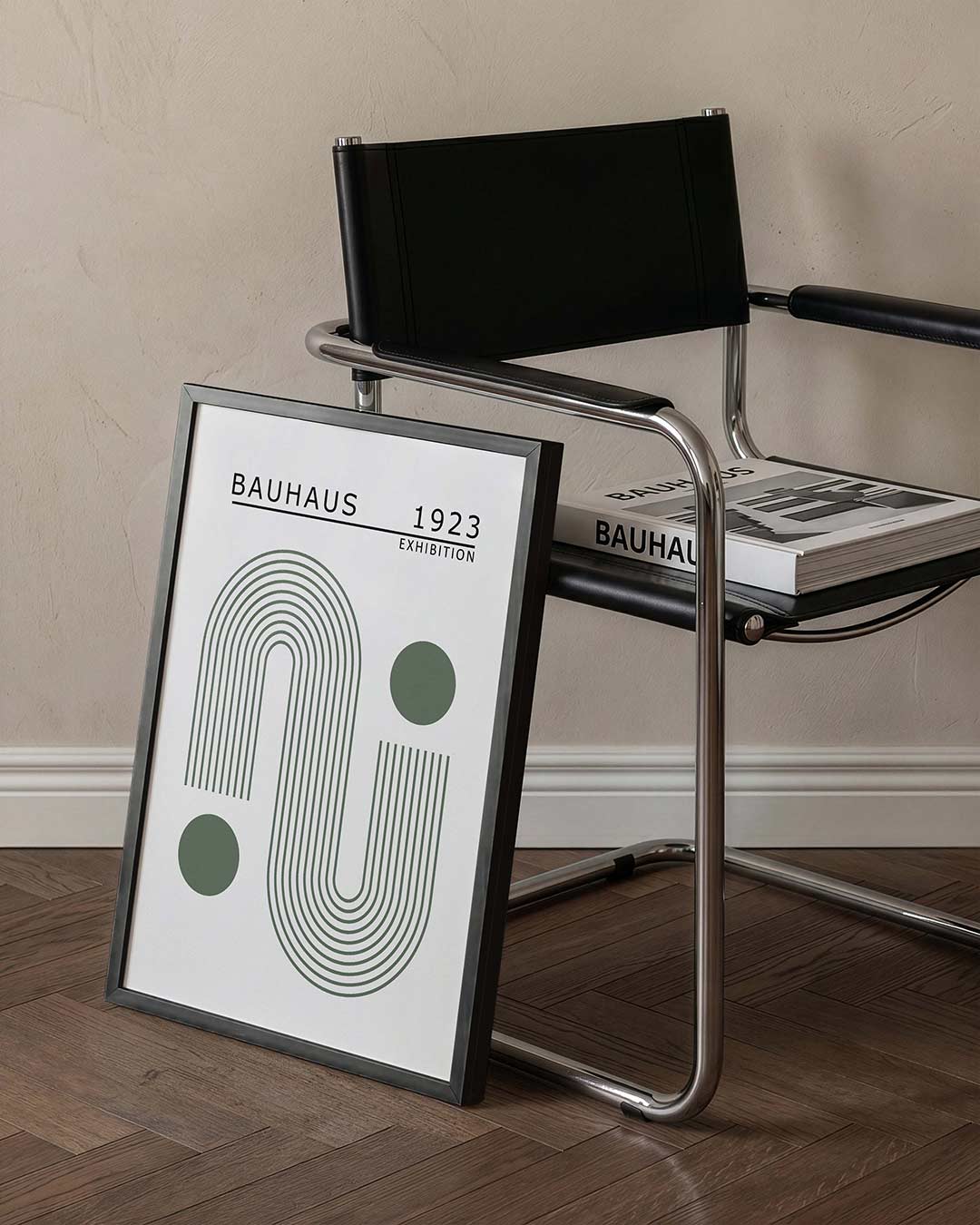 Lijnen en cirkels Poster