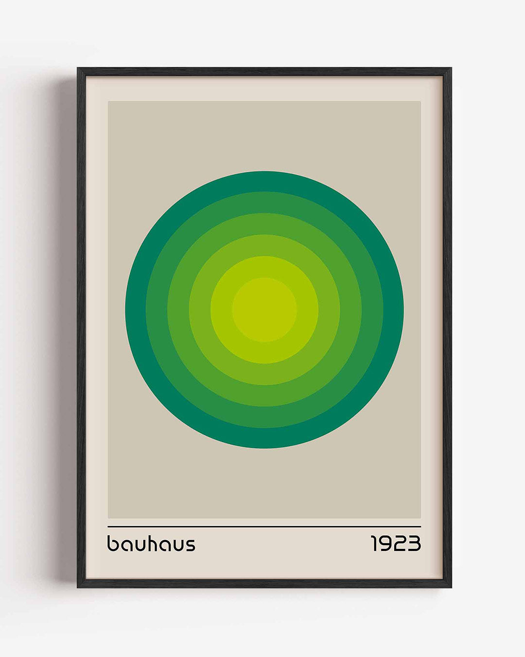 Cirkelvormen en kleur Poster