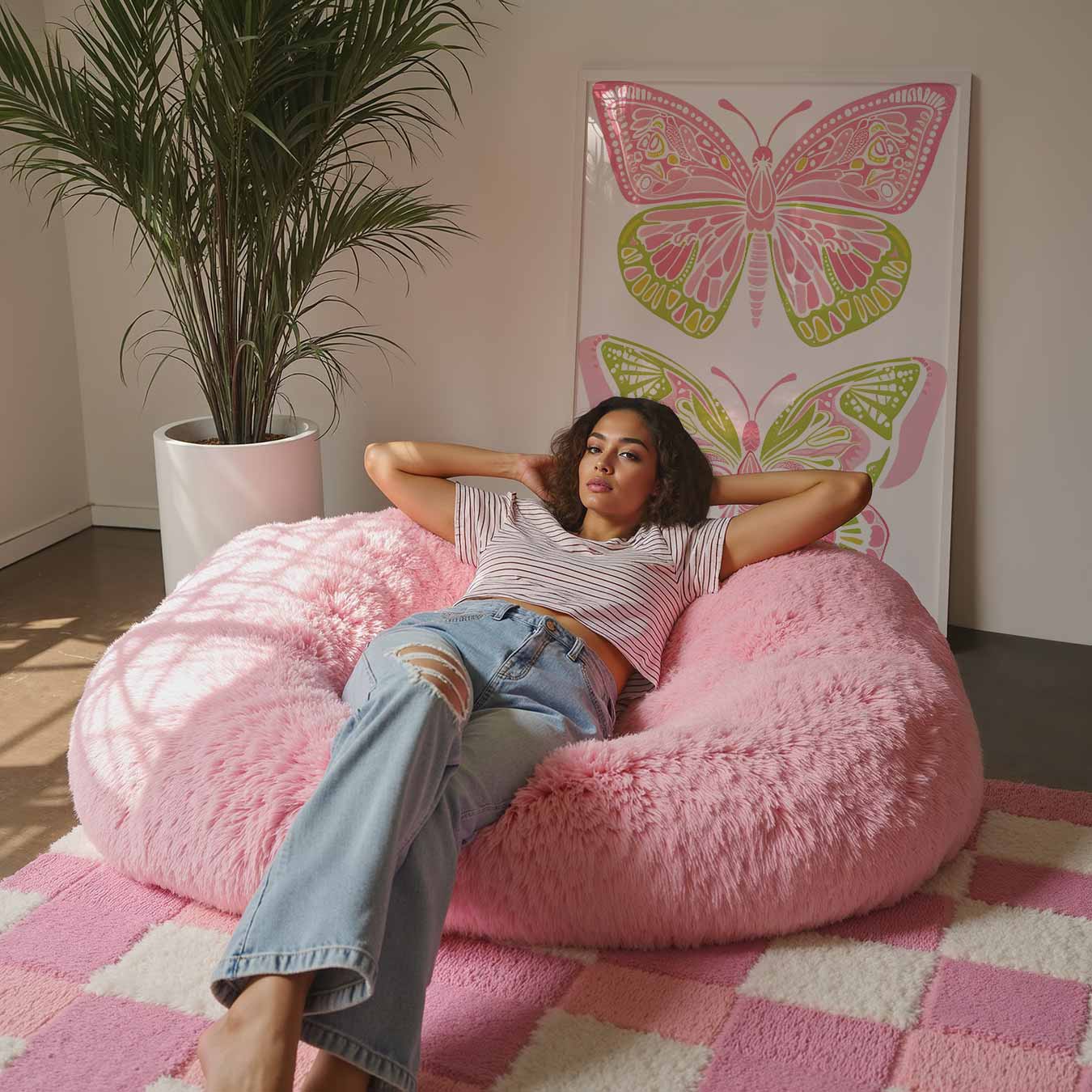 Vlinder Droomvlucht Poster-WallArtistic