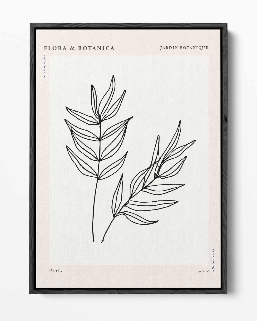 Botanische Lijntekening Poster