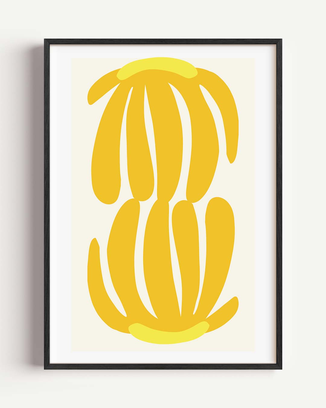 Gele Bloemenpracht Poster-WallArtistic