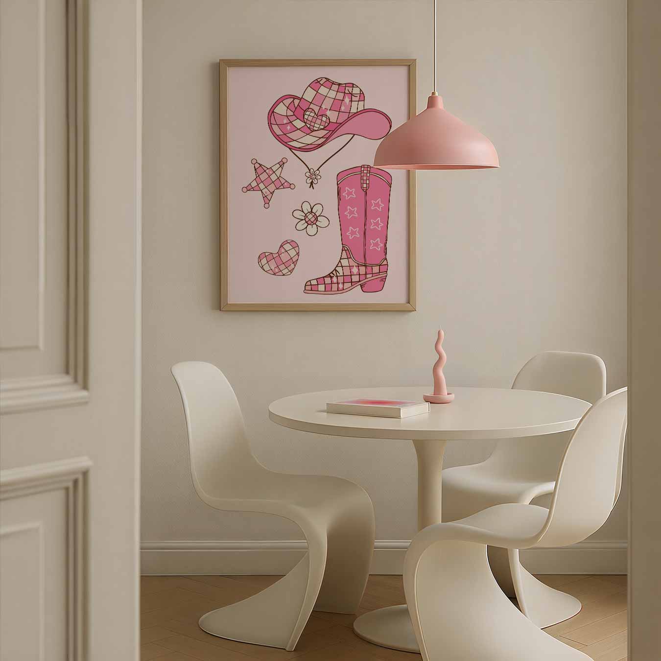 Cowboy Chique Poster-WallArtistic