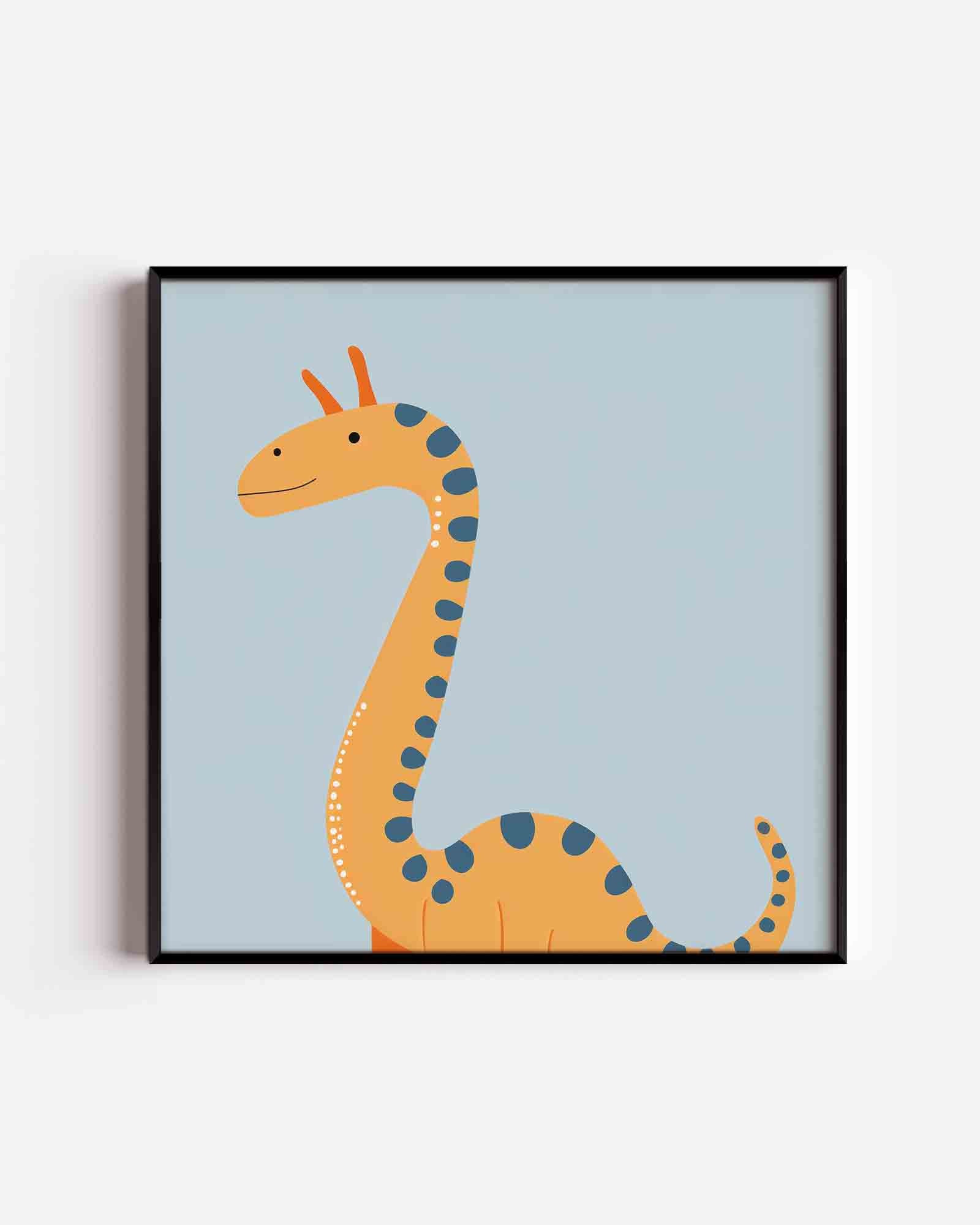 Dinosaurus illustratie Poster