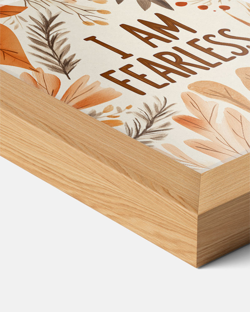 I Am Fearless Boho Poster-WallArtistic