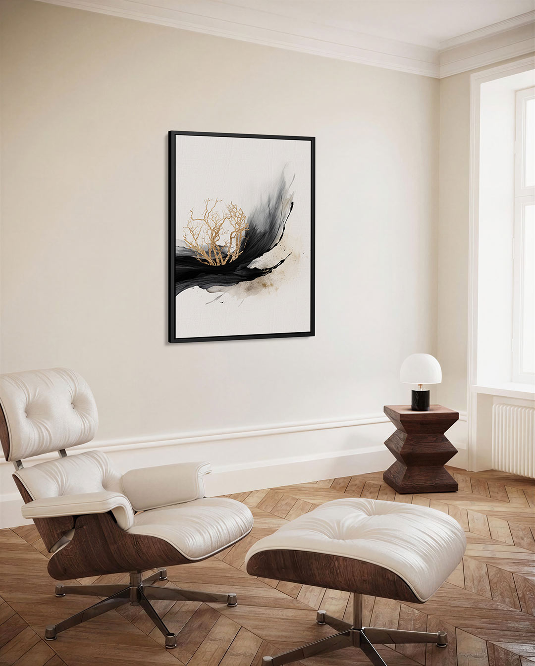 Organische vormen Kunstwerk