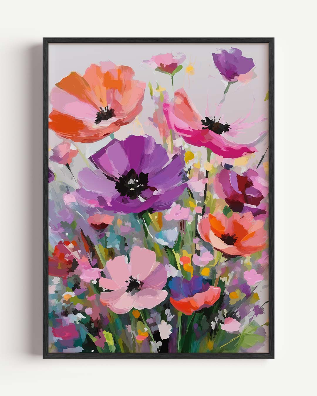 Bloemenpracht in Kleur Poster-WallArtistic