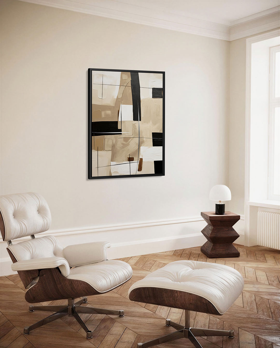 Geometrische vormen Kunstwerk