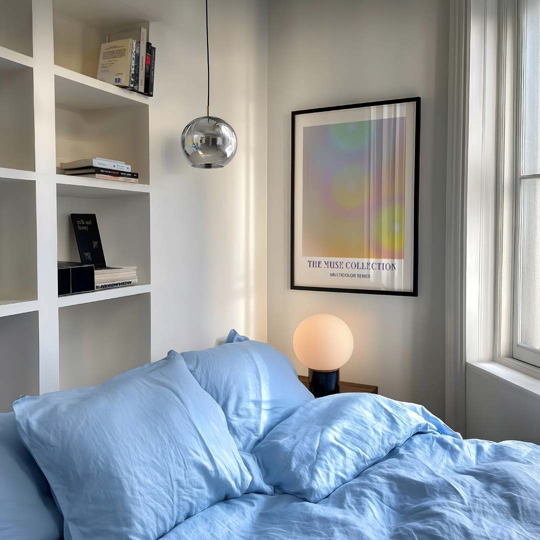 Kleurrijke Muse Poster-WallArtistic