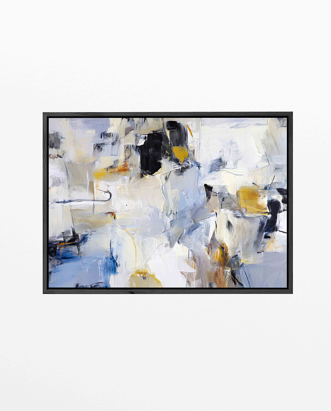 Dynamische kleurencompositie Kunstwerk