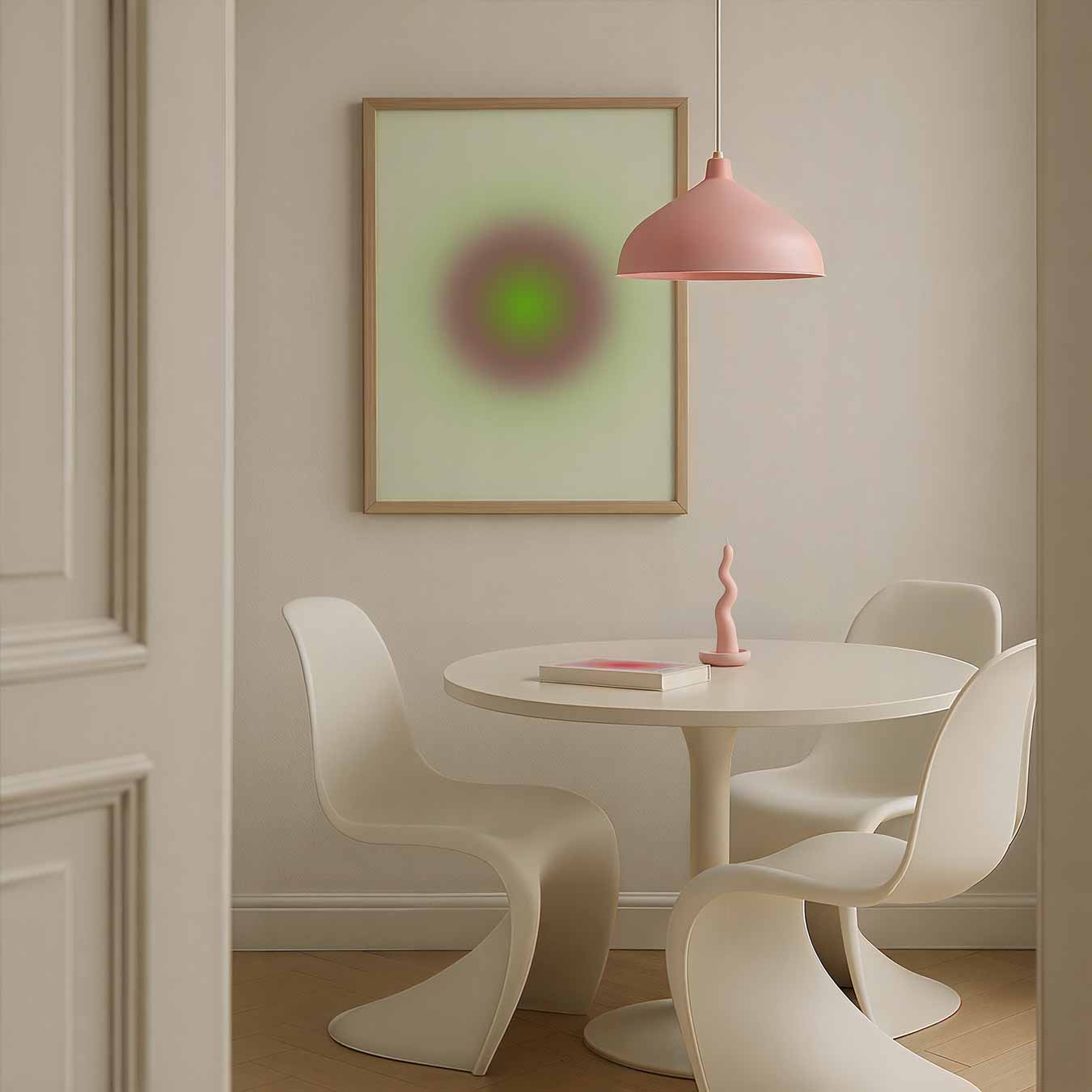 Stralende Aura Mandala Poster-WallArtistic