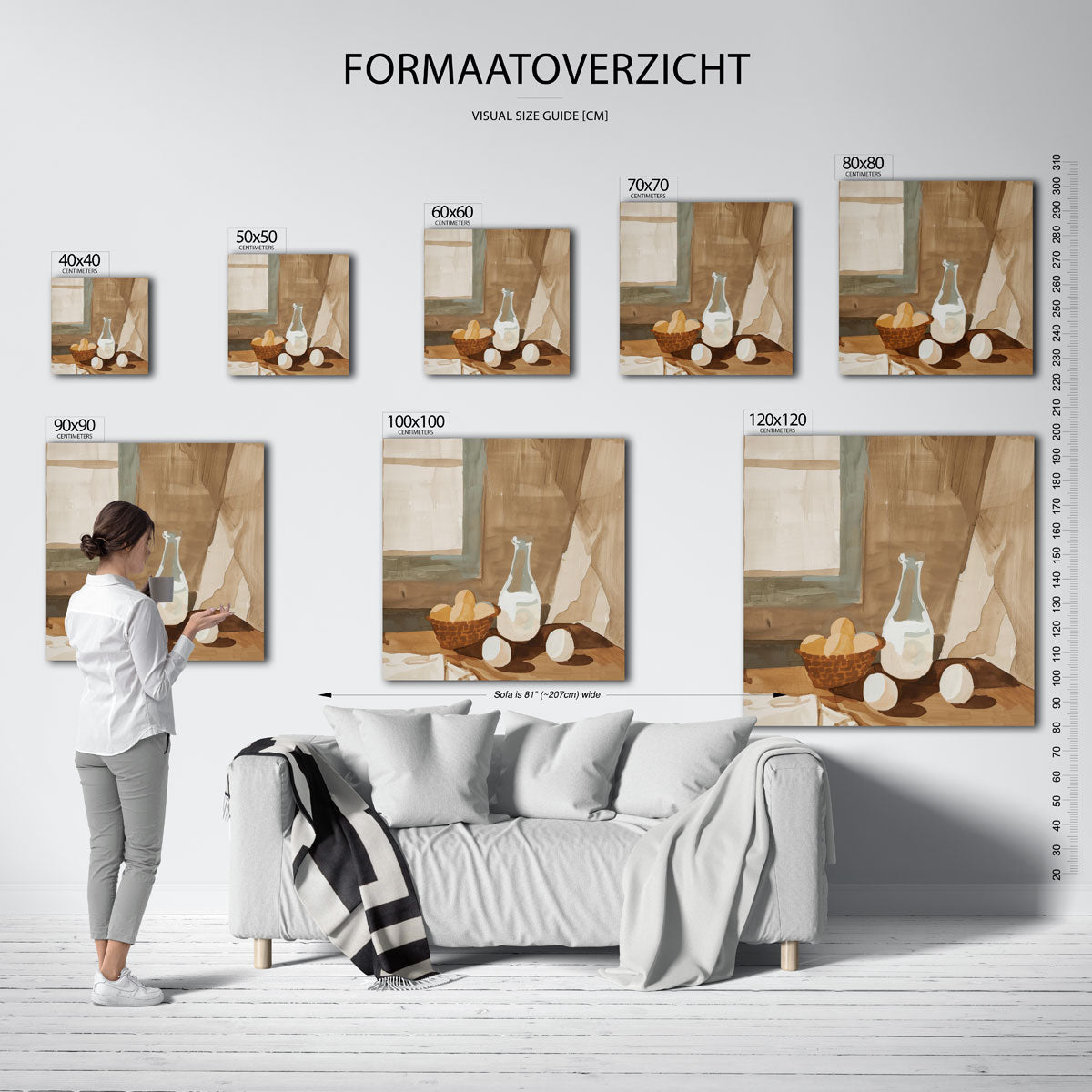 Stilleven met eieren Poster
