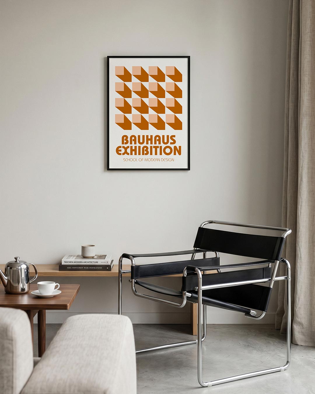 Vorm en schaduw Poster