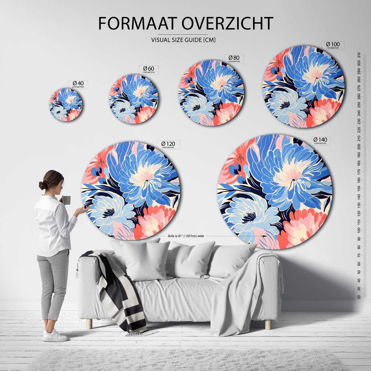 Bloemenpracht Muurcirkel