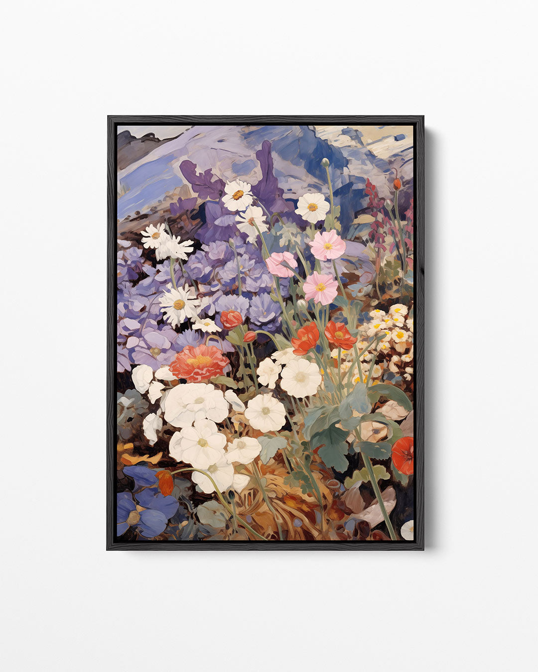 Bloemenpracht in kleuren Kunstwerk