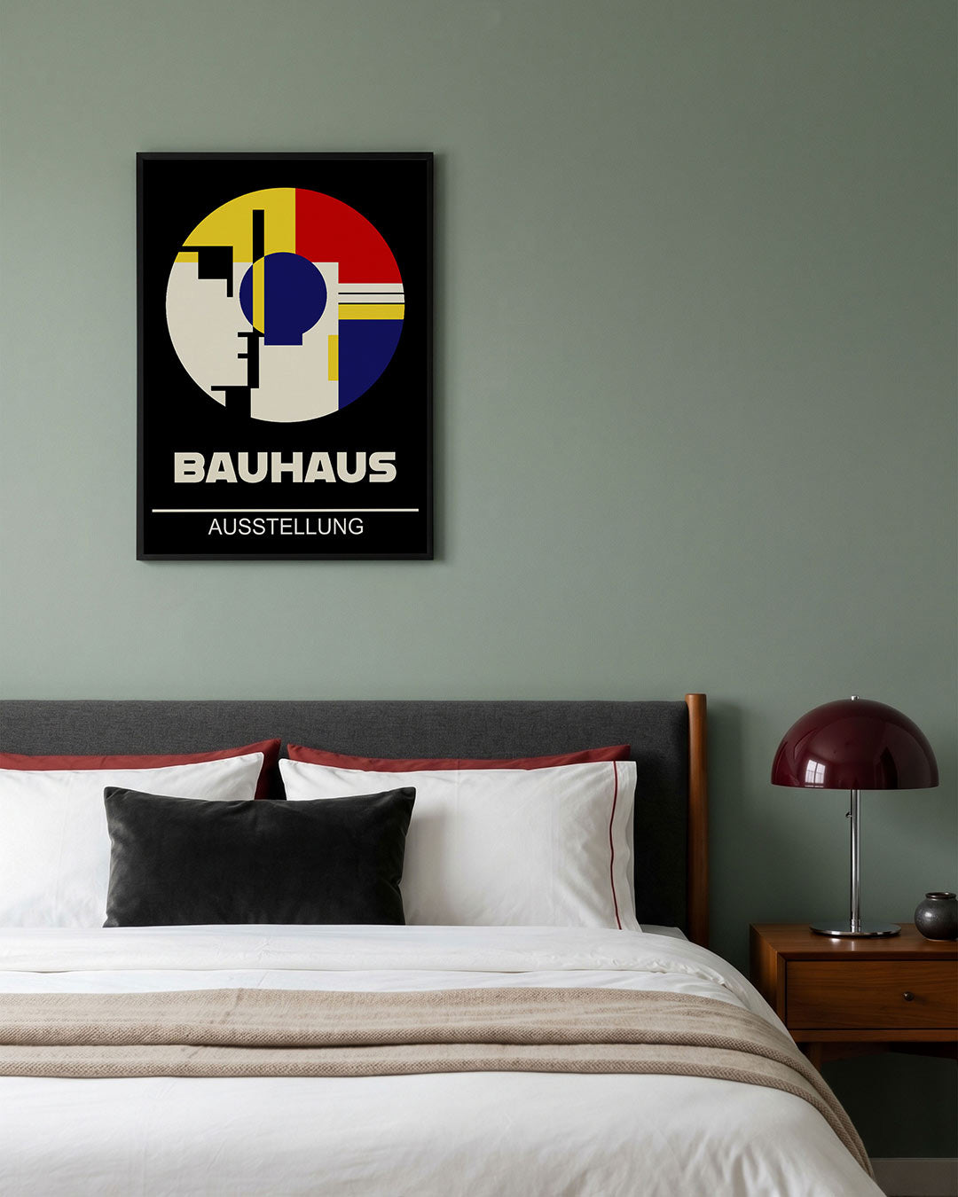 Cirkelvormen en lijnen Poster