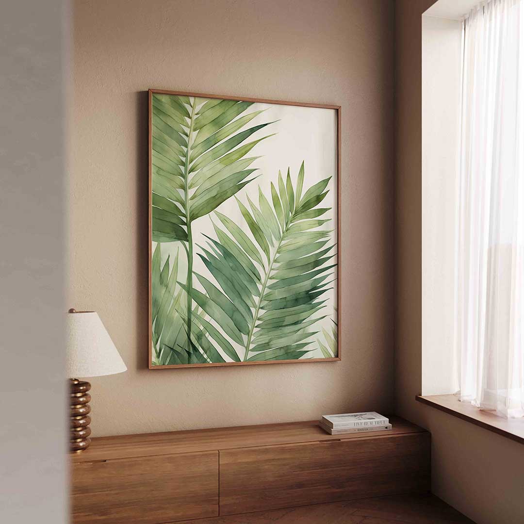 Groene bladeren Poster