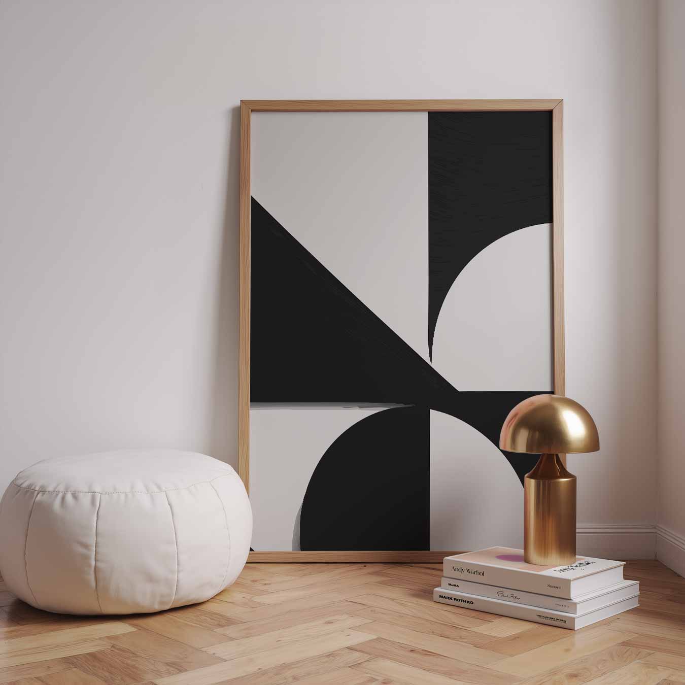 Moderne Abstracte Woondecoratie Poster-WallArtistic