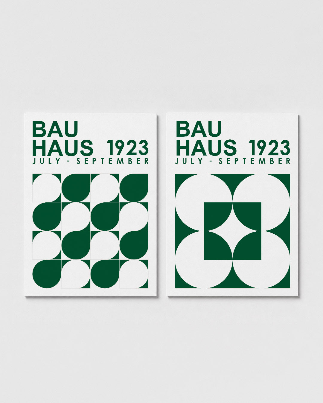 Vormen en vlakken Posterset
