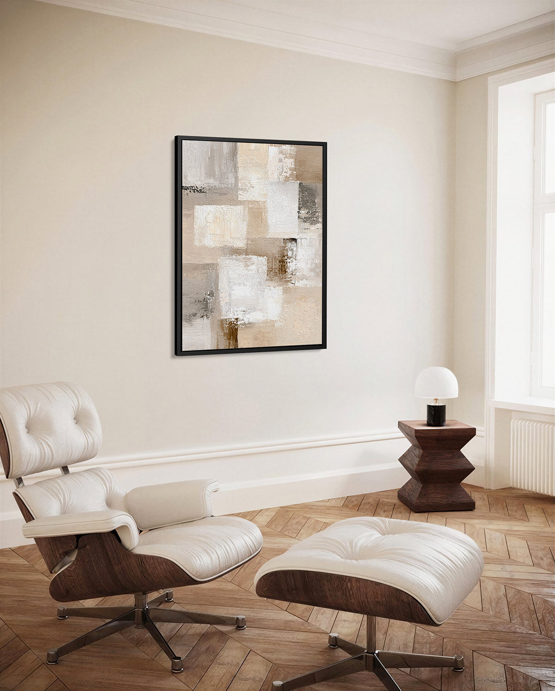 Geometrische vlakken Kunstwerk