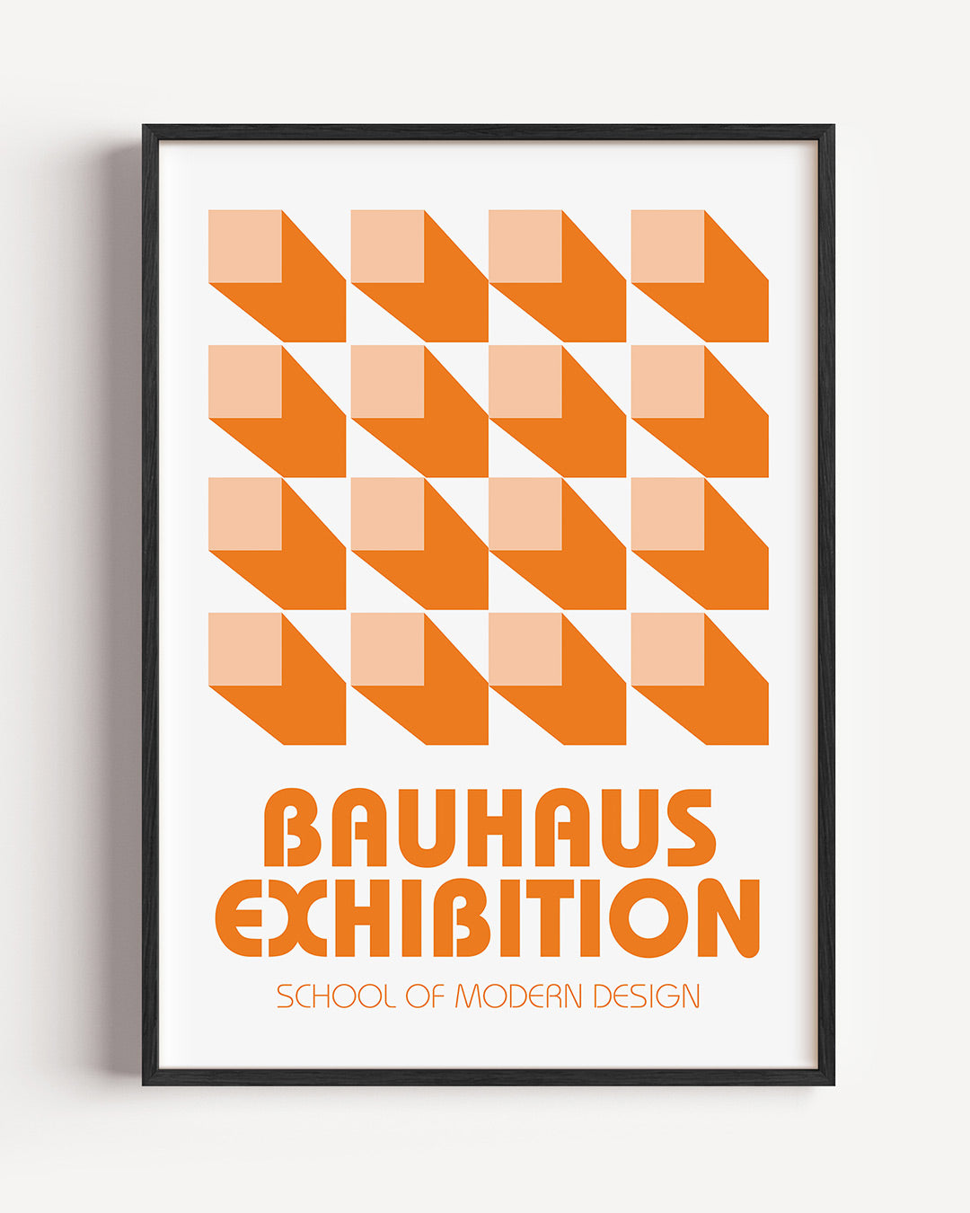 Vorm en schaduw Poster
