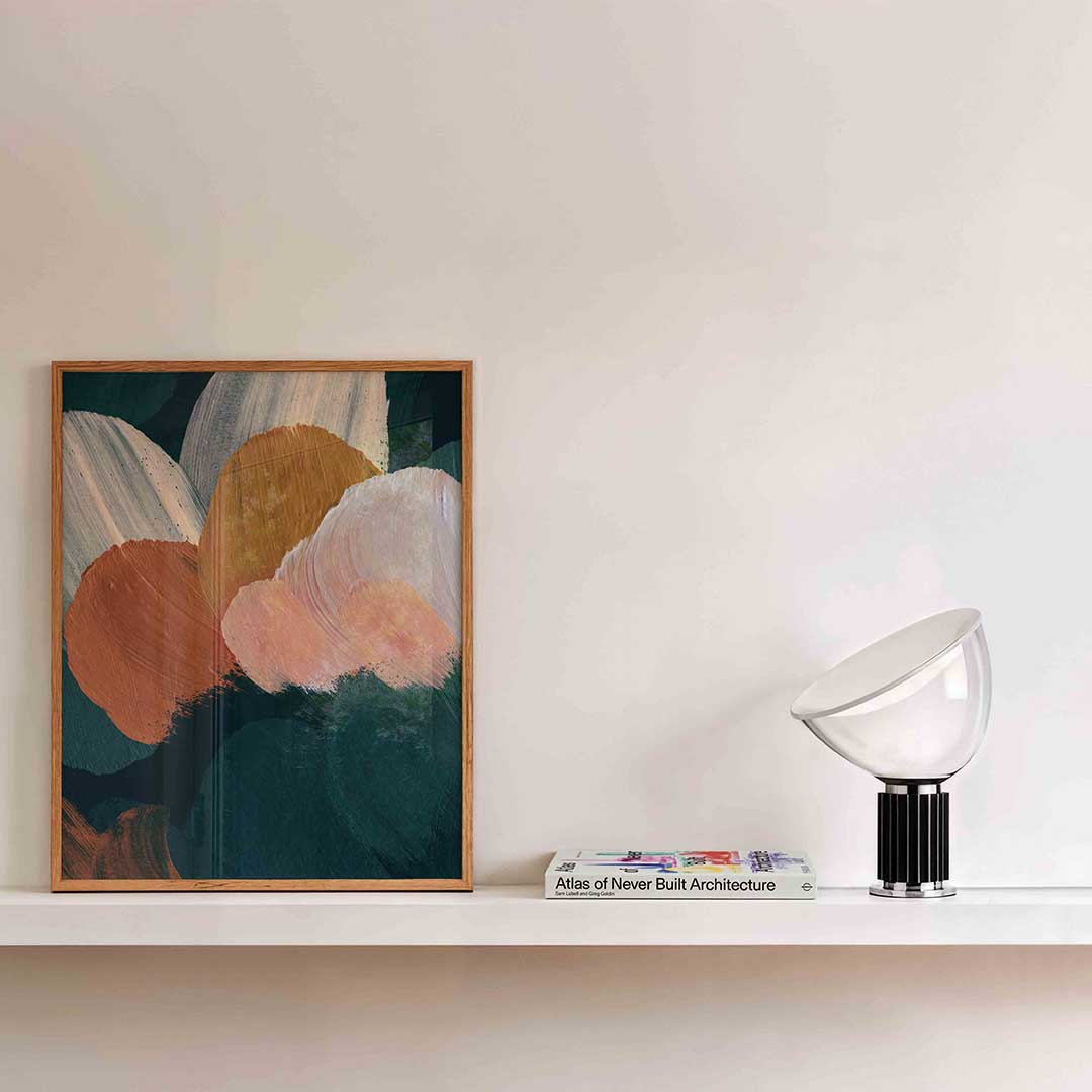 Abstracte vormen Poster