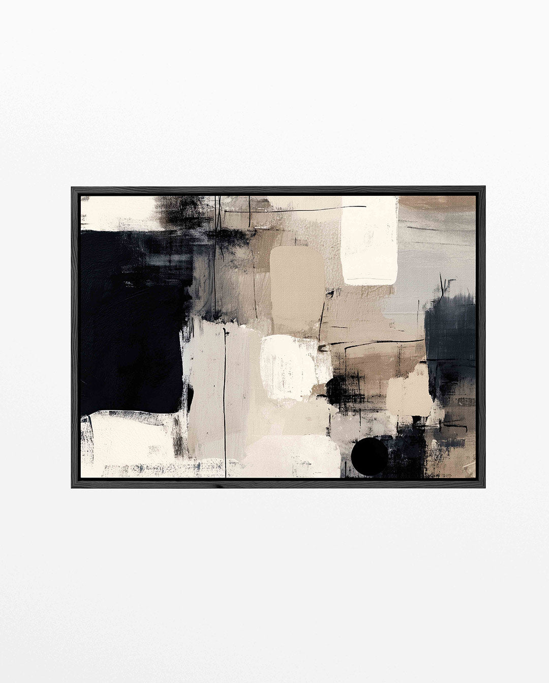 Geometrische compositie Kunstwerk